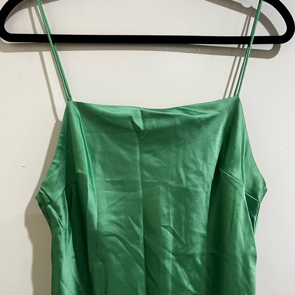 Topshop midi Green Dress - Picture 4 of 4